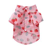 Chemise d'été de Chien | Skin - Polyester Amical et Respirant | Matter Fruit Match Vêtements pour Animaux de Compagnie pour Le Printemps/été | Lavable à la Machine, sans Perte (XL)