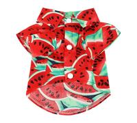 Chemise d'été de Chien | Skin - Polyester Amical et Respirant | Matter Fruit Match Vêtements pour Animaux de Compagnie pour Le Printemps/été | Lavable à la Machine, sans Perte (L)