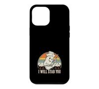 Chemise d'halloween avec seringue Humoristique « I Will Stab You » Coque pour iPhone 12 Pro Max
