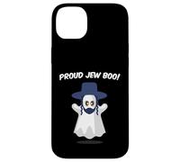 Chemise d'halloween juive Amusante fière juive Boo fantôme Rabbin Coque pour iPhone 14 Plus