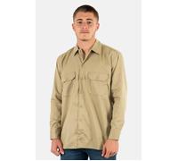 Dickies - Work Shirt L/S Recycled - Chemise - S - khaki