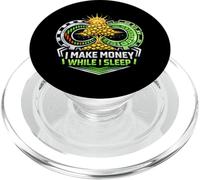 Chemise d'investisseur I Make Money While I Sleep Dividend PopSockets PopGrip pour MagSafe