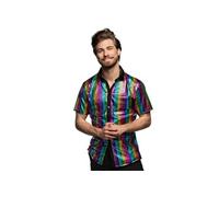 Chemise disco Diamond arc-en-ciel - Homme - XXL