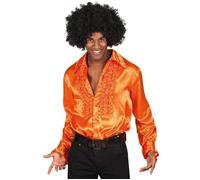 Chemise disco orange homme - Marque - Multicolore - Blanc L