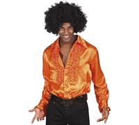 Thetru Collection Chemise Disco Orange Homme XL