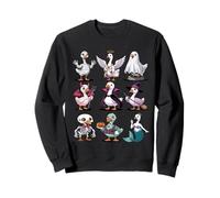 Chemise d'oie d'halloween - Groupe de Costume d'oie Effrayant drôle Sweatshirt