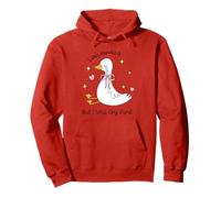 Chemise d'oie pleurante Mignonne et Amusante avec Soutien émotionnel Animal Humour Sweat à Capuche