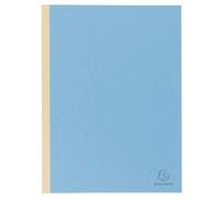 Exacompta Chemises à soufflet - carte 320 g 100% recyclée - 24 x 32 cm Bleu - Paquet de 25