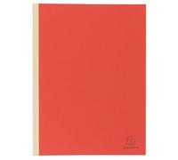Chemise dos toilé Exacompta Forever 24 x 32 cm dos 3 cm - Paquet de 25 - Rouge