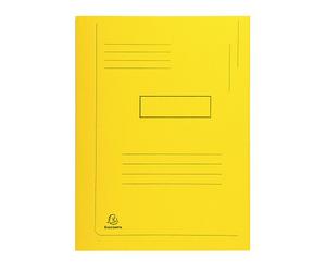 Chemise dossier 2 rabats Forever® EXACOMPTA jaune 24 x 32 cm