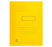 Chemise dossier 2 rabats Forever® EXACOMPTA jaune 24 x 32 cm - Lot de 50 G
