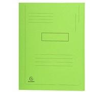 Chemise dossier 2 rabats Forever® EXACOMPTA vert vif 24 x 32 cm - Lot de 50 G