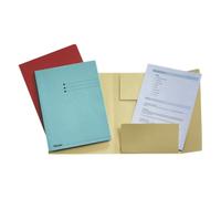 Chemise dossier 3 rabats Esselte 24 x 31,8 cm bleu - Paquet de 50