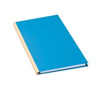 Chemise dossier à soufflet carte Exacompta 24 x 32 cm bleu - Paquet de 10