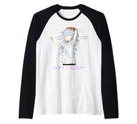 Chemise Douce et endormie - Anime Mignon et Doux pour Fille endormie Kawaii Manche Raglan