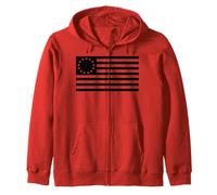 Chemise Drapeau Betsy Ross - 4 Juillet 1776 Drapeau Betsy Ross Sweat à Capuche