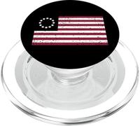 Chemise Drapeau Betsy Ross - Drapeau américain Betsy Ross Vieilli PopSockets PopGrip pour MagSafe