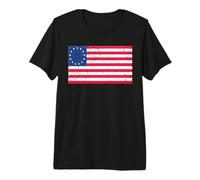 Chemise Drapeau Betsy Ross - Drapeau Betsy Ross T-Shirt Haut de Gamme