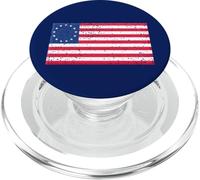 Chemise Drapeau Betsy Ross - Drapeau de Betsy Ross Vieilli PopSockets PopGrip pour MagSafe
