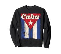 Chemise Drapeau cubain Cuba Bandera Cubana Mois du Patrimoine hispanique Sweatshirt