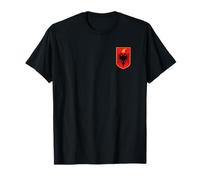 Chemise drapeau de l'Albanie rouge et noir aigle albanais T-Shirt