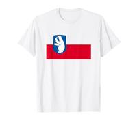 Chemise Drapeau du Groenland, Carte du Groenland, pour Femme T-Shirt