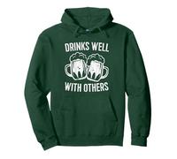 Chemise « Drinks Well with Others » pour Homme et Femme Sweat à Capuche