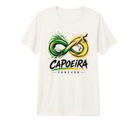 Chemise drôle de Combattant de Capoeira Roda T-Shirt Haut de Gamme