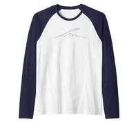Chemise drôle de Golfeur de Disque de Golf de Disque Frisbee Manche Raglan