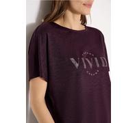 Chemise dropped shoulder aspect lin