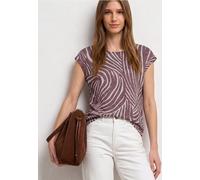 Chemise dropped shoulder au look dévoré