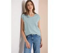 Chemise dropped shoulder avec col en V