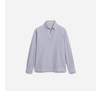 Chemise Druyat - Blanc et Bleu - Taille 42 - Vanessa Bruno
