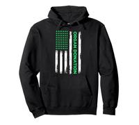 Chemise du Don d'organes du Mois de Sensibilisation au Don d'organes, Drapeau des États-Unis Sweat à Capuche