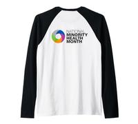Chemise du Mois de la santé des minorités - Mois National de la santé des minorités Manche Raglan