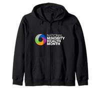 Chemise du Mois de la santé des minorités - Mois National de la santé des minorités Sweat à Capuche