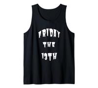 Chemise effrayante du Vendredi 13 Débardeur