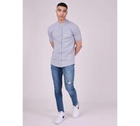 Chemise en col mao Project X Paris Gris M