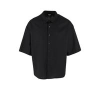 Urban Classics - T-shirt chemise boxy coton-lin - Noir - M Homme