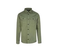 Chemise en coton Faguo Cerilly Vert S