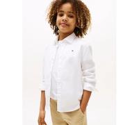 Chemise En Coton Oxford Extensible Boys Stretch Oxford Shirt L/S/White - 176 Cm