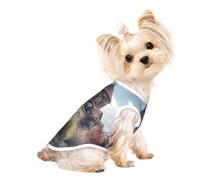 Chemise en coton pour chien, grande taille, t-shirt extensible pour animaux domestiques, pour chats et chiens, t-shirt sans manches, vêtement d'église arménienne pour chiens de taille moyenne et