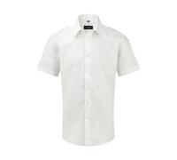 Chemise en coton Russell Athletic Oxford Blanc 4XL