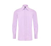 Tom Ford - Cotton Shirt - Homme - Chemises - Violet - Taille: L
