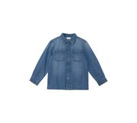 Chemise en denim avec effet usÃ© et poches poitrine enfant s.Oliver Bleu 4/5 ans