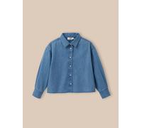 Chemise en denim light denim bleu 16A