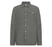 Chemise en flanelle de coton KnowledgeCotton Apparel Fishbone - GOTS Gris M