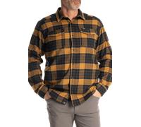 Chemise en Flanelle Klim Owen Heavyweight Marron Doré/NoirXL Marron Doré,Noir