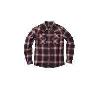 Chemise en Flanelle West Coast Choppers Outlaw Rouge/GrisXL Rouge,Gris