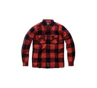 Chemise en Flanelle West Coast Choppers Rigid Rouge/NoirXL Rouge,Noir